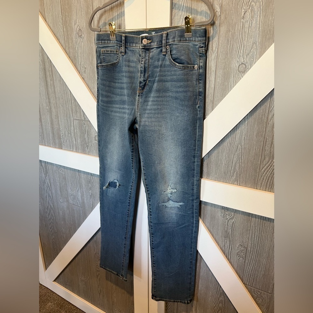 WJ3. Old Navy Boy's Karate Built-In Flex Max Slim Taper Jeans Size 18 Inseam 31